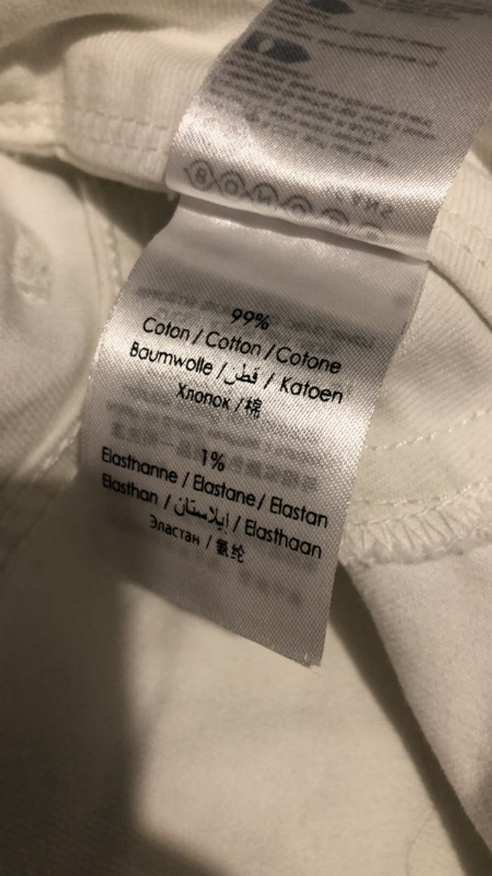 Jeans blanc taille 36 Bonobo jeans neuf sans étiquette - photo numéro 6