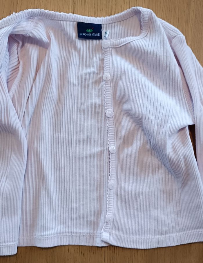 Gilet cardigan Sergent Major 4 ans 104 cm - photo numéro 7