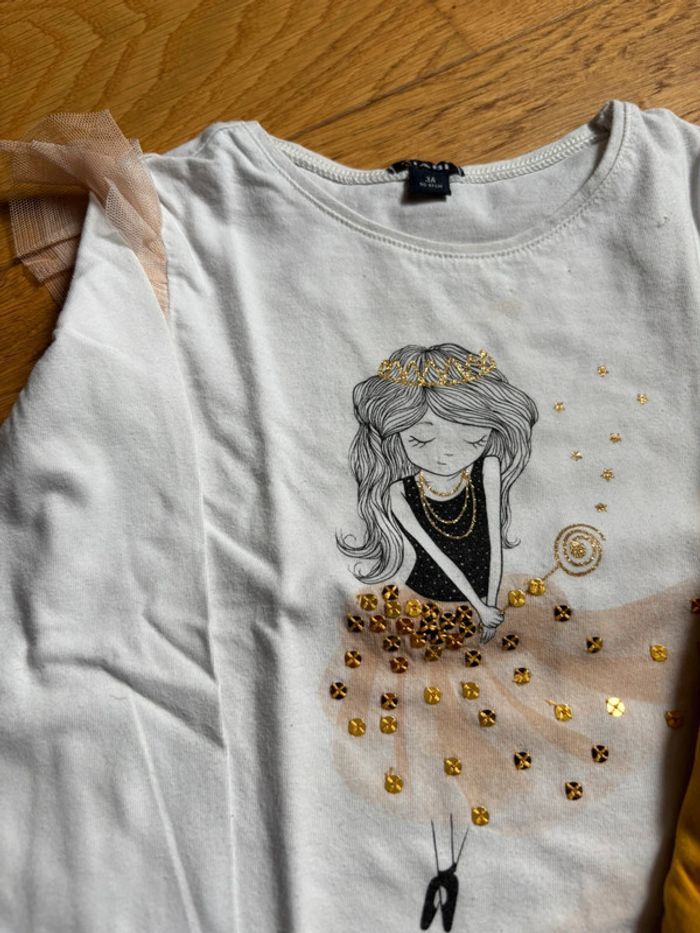 Lot de 2 tee shirts Kiabi - photo numéro 2