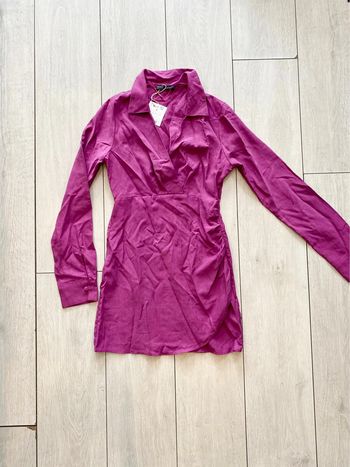Robe pull and bear neuve rose fushia