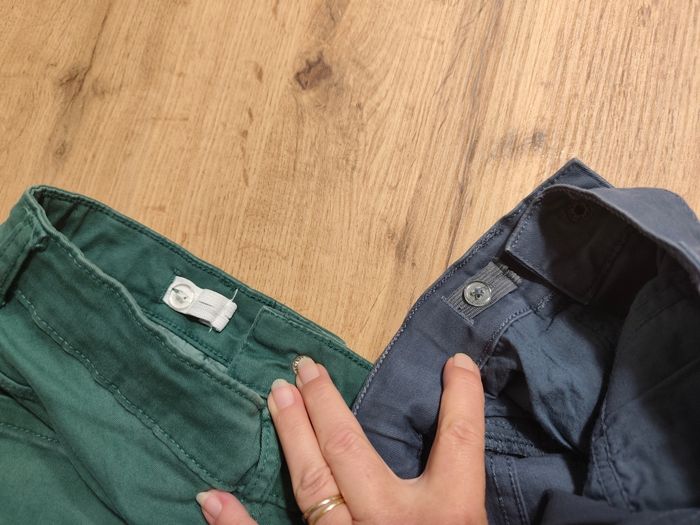 Lot de 2 pantalons taille 12 ans - photo numéro 3