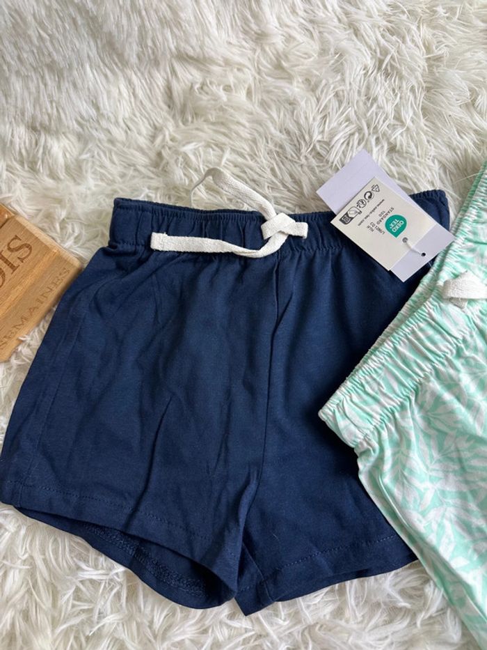 Lot de 2 shorts Kiabi taille 24 mois - photo numéro 3