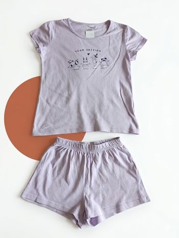 Ensemble pyjama fille Kiabi 8 ans – short + t-shirt