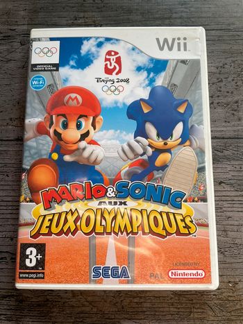 Mario & Sonic Aux Jeux Olympique Beijing 2008  - Nintendo Wii Complet sega Version FR