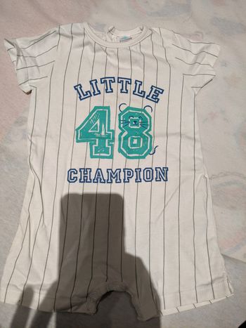 Combishort tex 9 mois