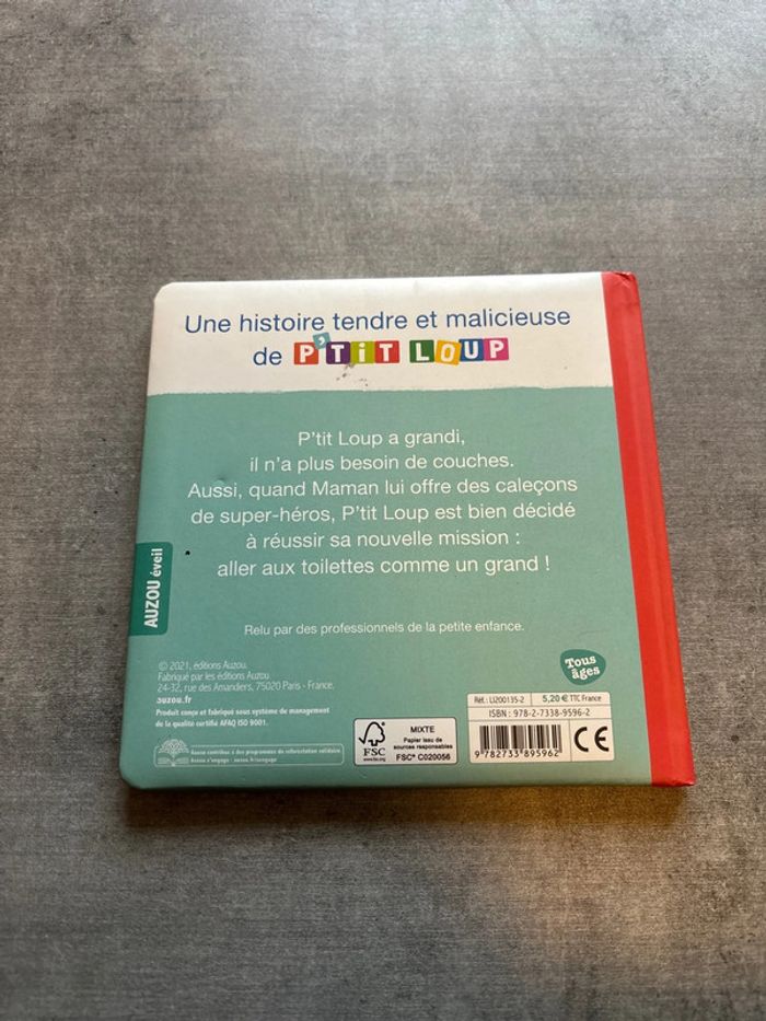 Livre, petit loup ne met plus de couche - photo numéro 3