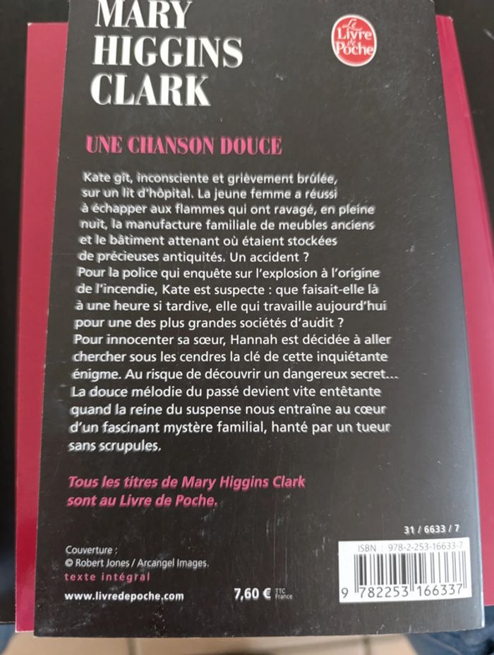 Lot de livres Mary Higgins Clark - photo numéro 3