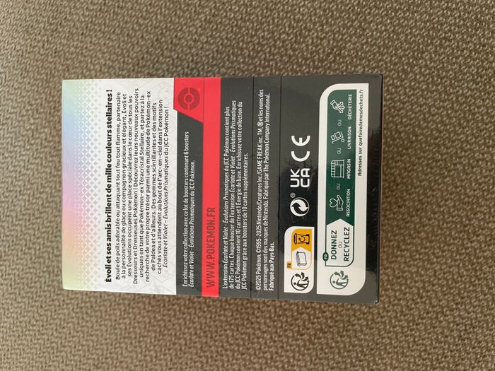 Pokémon Bundle 6 boosters EV8.5 Evolutions Prismatiques Fr Neuf - photo numéro 3