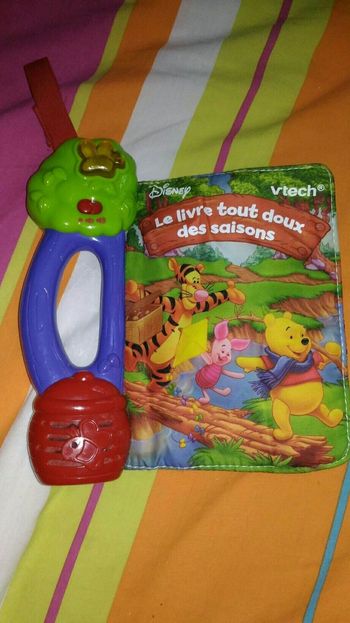 Le livre tout doux des saisons disney vtech