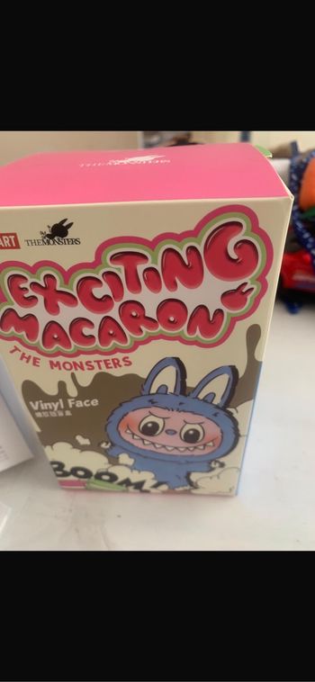 Peluche labubu version macaron