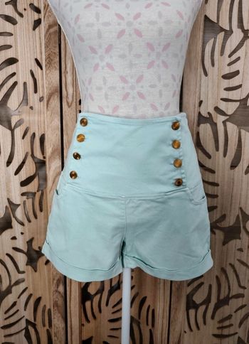 Short vert d'eau Taille XL