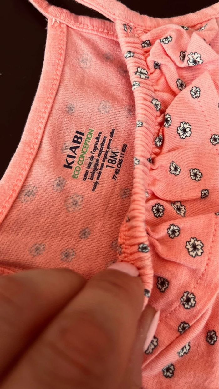 Combi short et tee shirt 18 mois - photo numéro 2