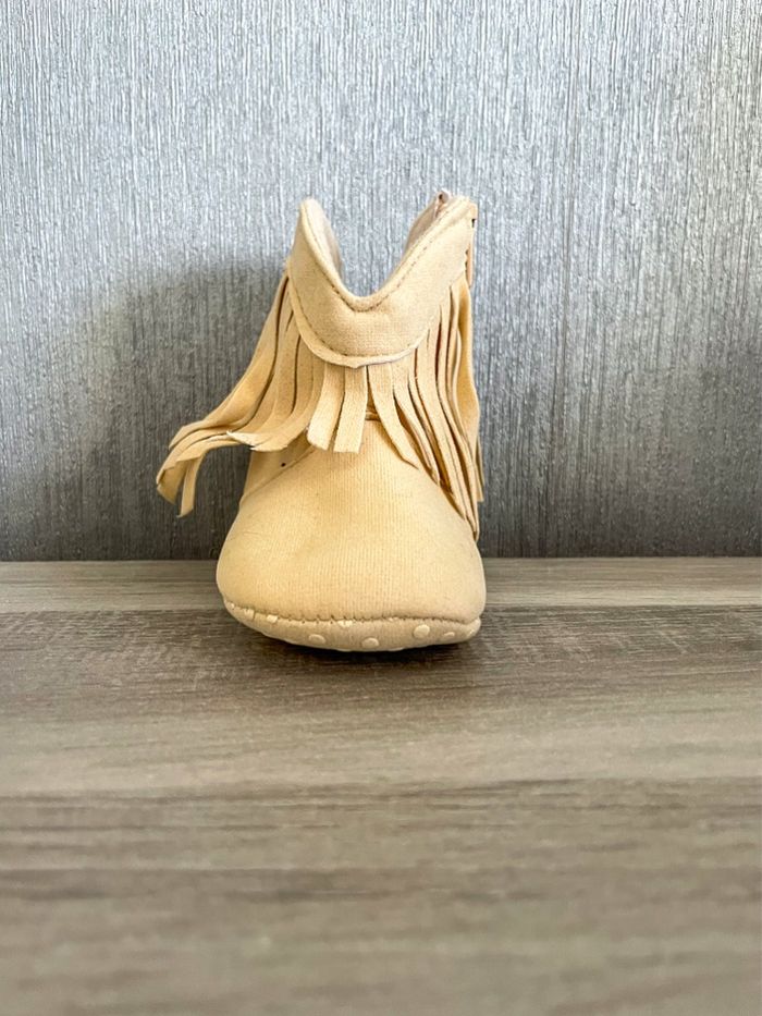 Bottines à franges bebe fille taille 20 - photo numéro 3