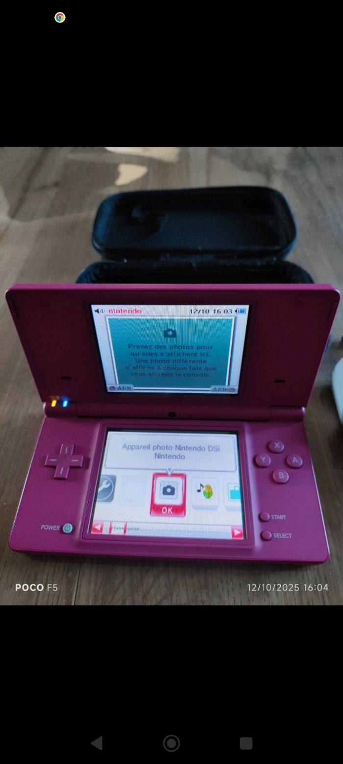 Dsi console nintendo DSI console Nintendo avec chargeur pochette - photo numéro 4