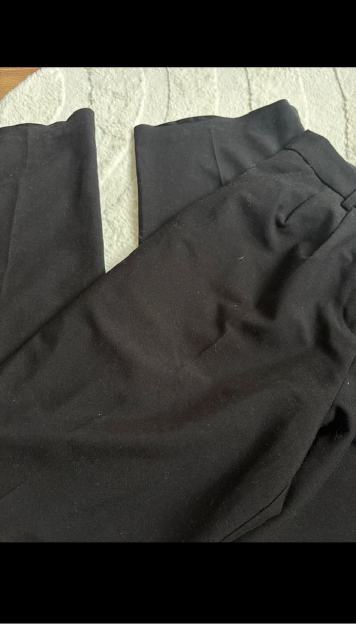 pantalon tailleur noir - photo numéro 4