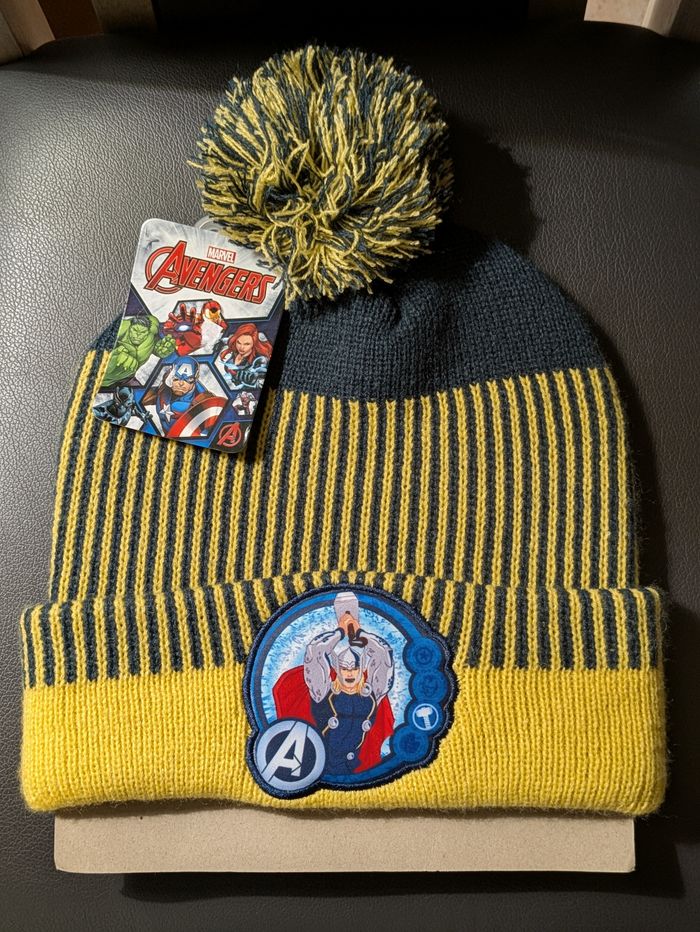 Bonnet jaune à pompon Marvel Avengers - Thor - Neuf avec étiquette !