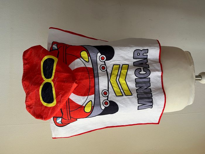 Cape de bain, serviette à capuche voiture - photo numéro 4