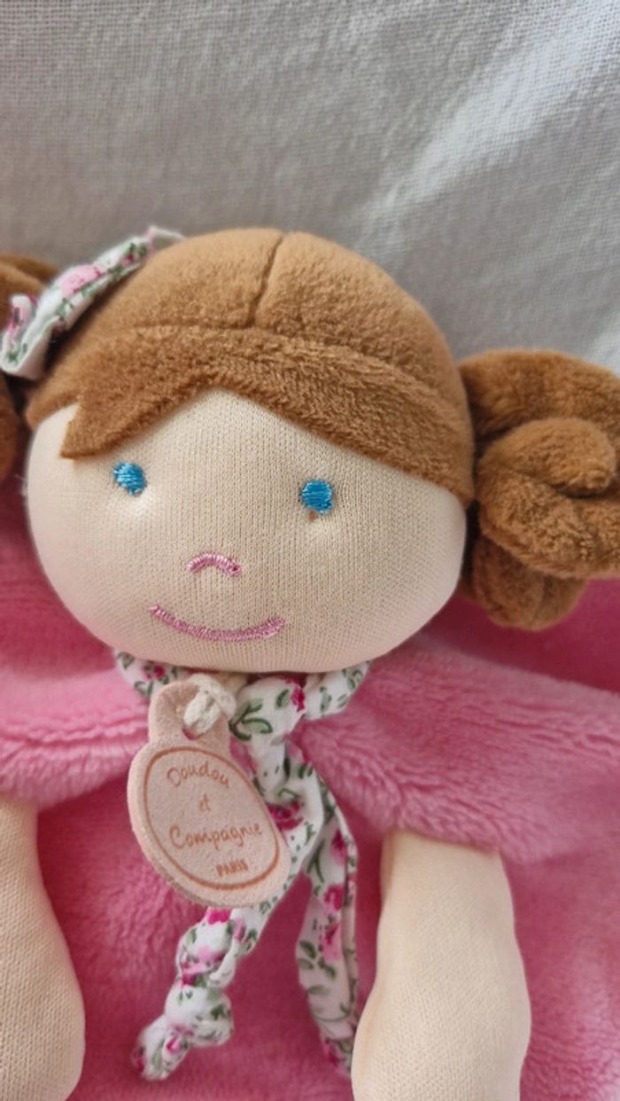 Doudou Poupée Les demoiselles doudou et compagnie - photo numéro 3