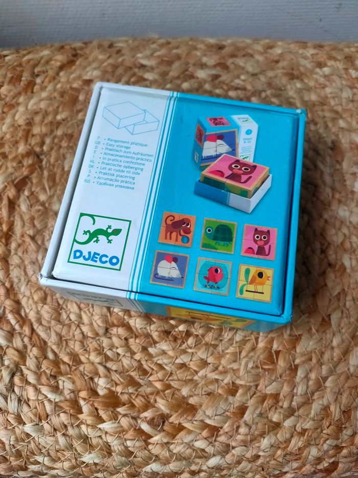 Cube en bois Djeco Scouic & Co - photo numéro 2