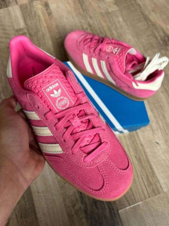 Sneakers Adidas Gazelle Indoor w rose - photo numéro 2