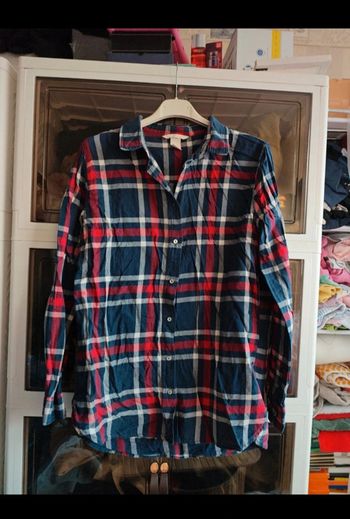 Chemise femme à carreaux