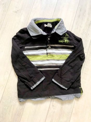 Polo à manches longues 2ans (Orchestra)