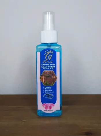 Eau de rose au nila bleu 100ml 100% naturelle