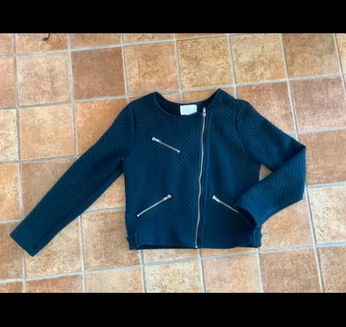 Veste / gilet bleue - photo numéro 2