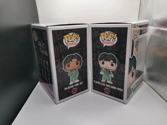 Lot 2 figurines pop funko edition Netflix squid game neuf - photo numéro 2