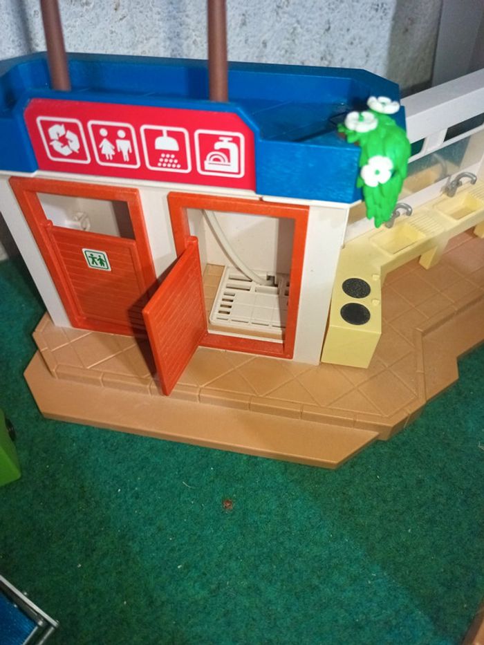 Camping playmobil avec camping car - photo numéro 14