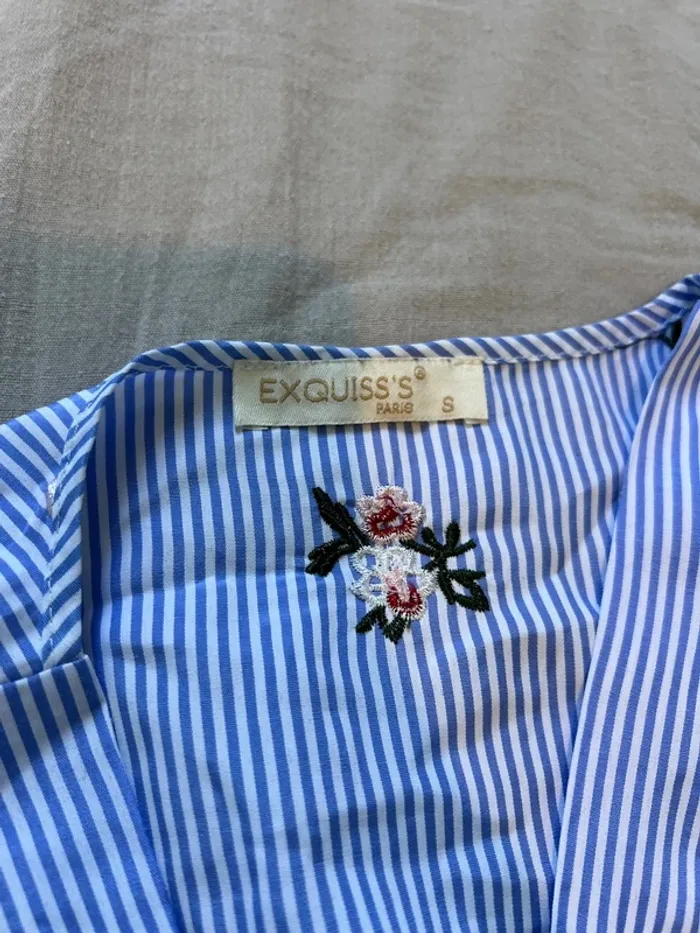 Blouse, cache-cœur - photo numéro 2