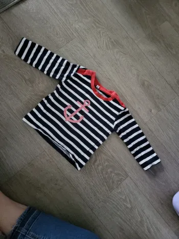 Pull fi  manche longue 12 mois