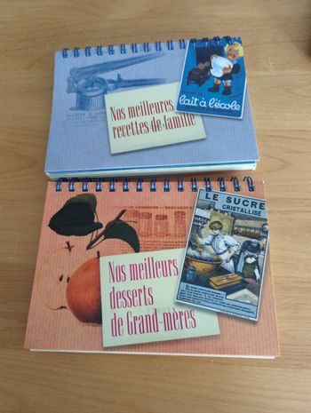 Livres nos meilleures recettes de famille et nos meilleurs desserts de grand-mère