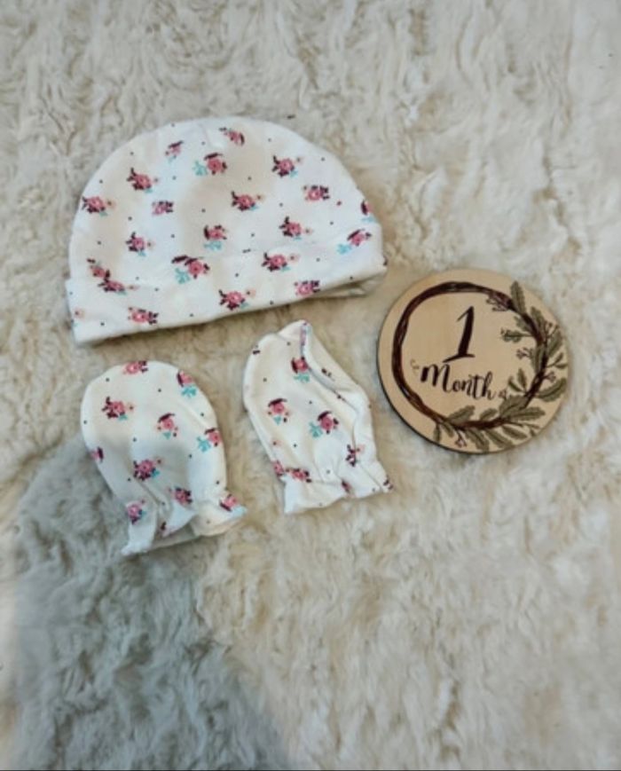 Bonnet et moufles