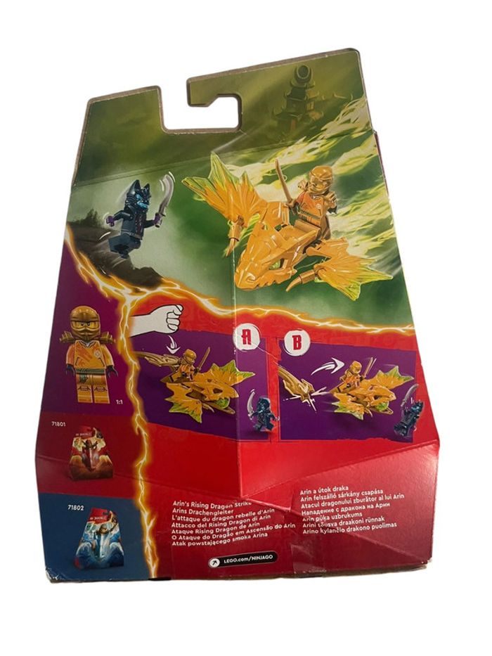Lego Ninjago Dragons Rising 71803 Arin’s Rising Dragon Strike neuf - photo numéro 2