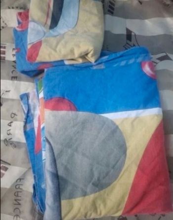 Taie oreiller + housse de couette enfant oui-oui