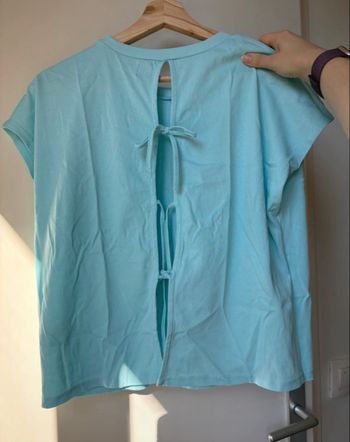 Tee shirt avec noeuds au dos Kiabi