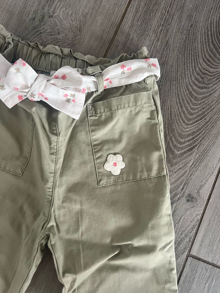 Pantalon léger kaki 23 mois Orchestra - photo numéro 2