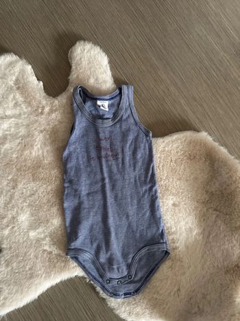 Bodie débardeur rayé bleu 12 mois