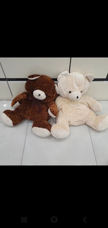 lot 2 ours souple très bon état