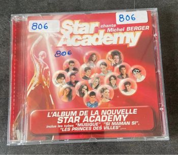 Album Star Academy chante Michel Berger