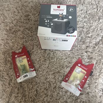 Toniebox + 2 figurines tonies