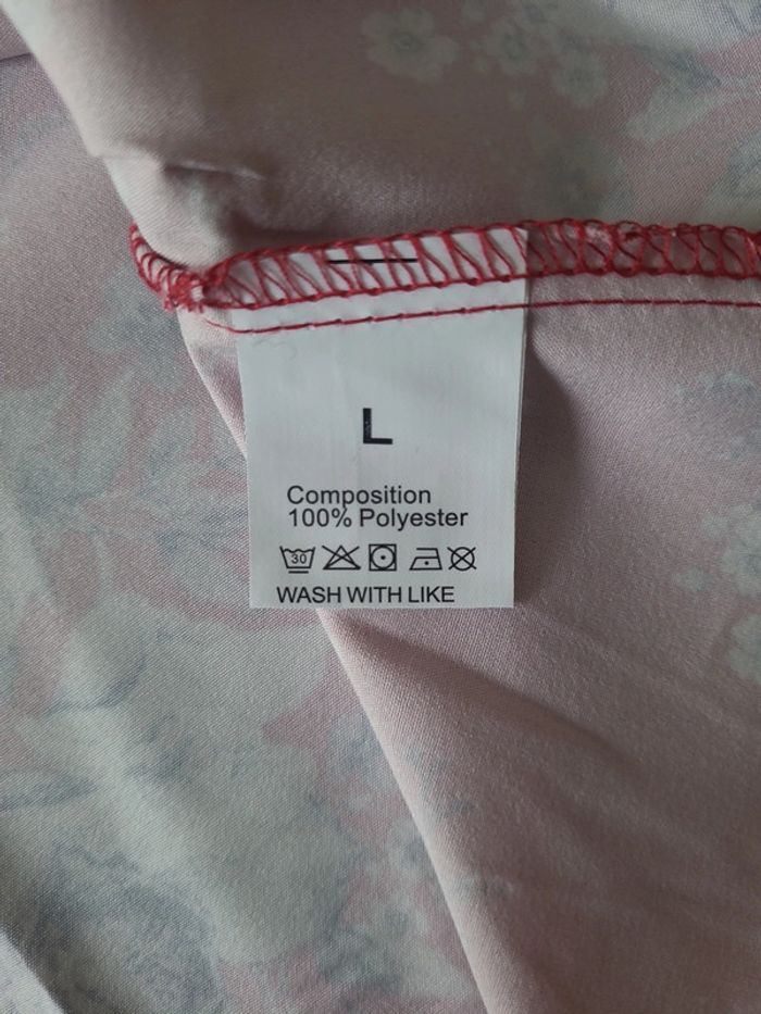 Chemisier/blouse  fleuri mc - photo numéro 3