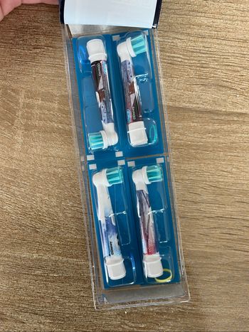 Lot de 4 tête de brosse à dent électrique la reine des neiges