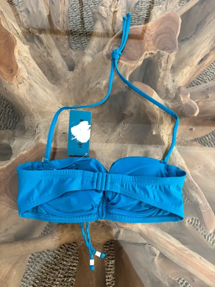 Haut de maillot de bain Maison Lejaby bleu 85C - photo numéro 4