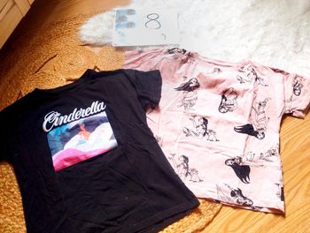 Lot t-shirts Disney reserved 8ans
