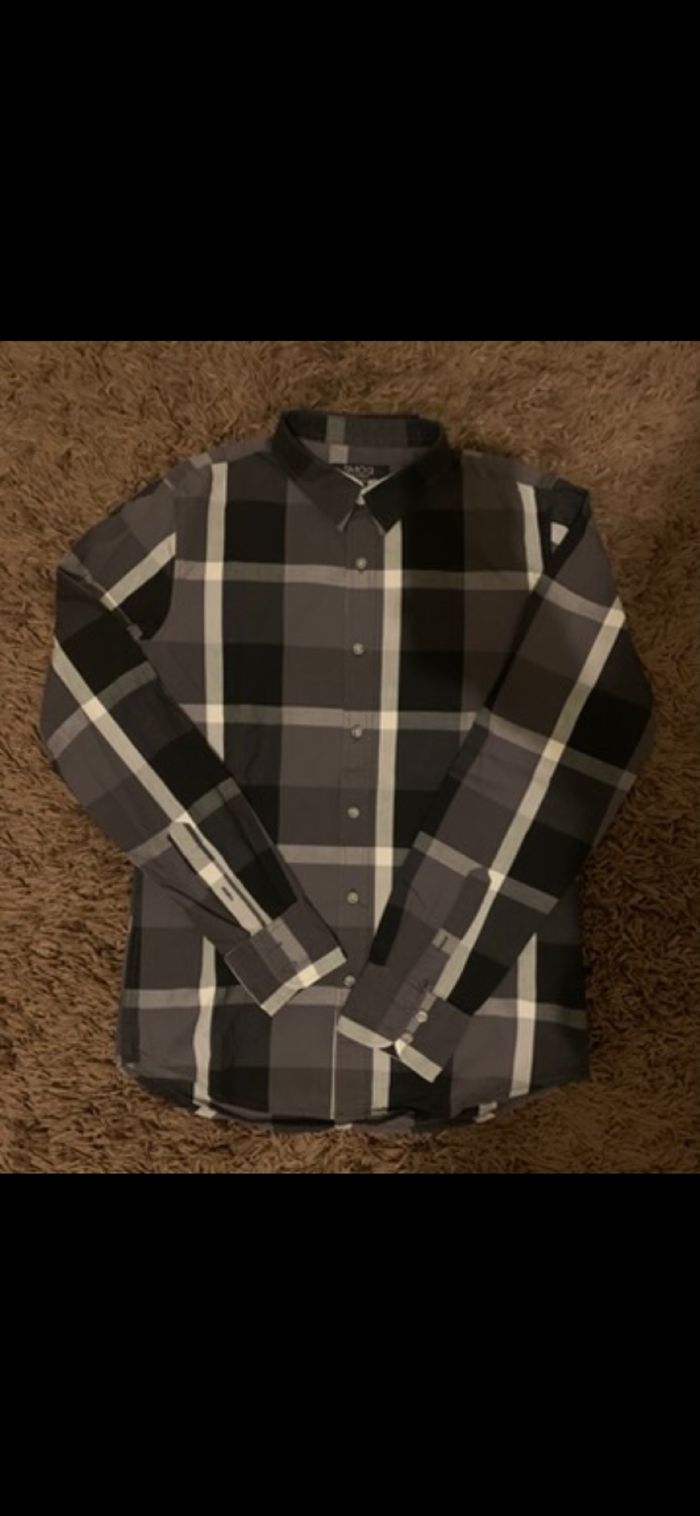Chemise à carreaux marque smog taille S adulte