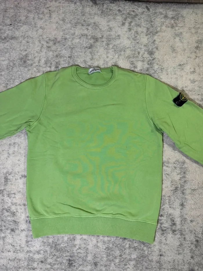 Sweat Stone island Vert - photo numéro 7