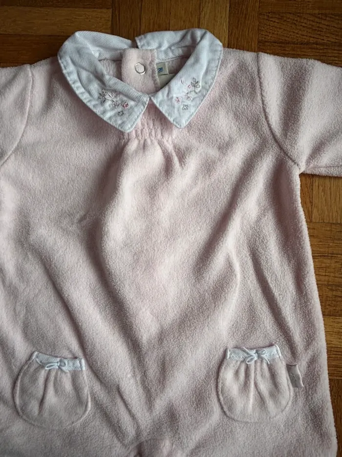 Surpyjama polaire Bout’chou 1 mois très bon état - photo numéro 2