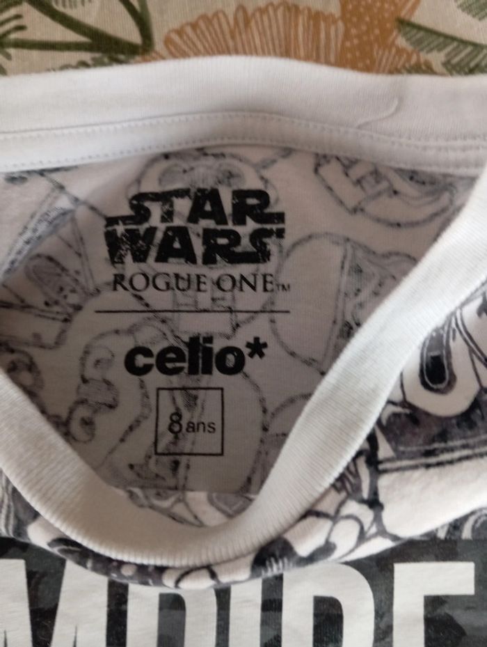 T-shirt star wars celio taille 8ans - photo numéro 4